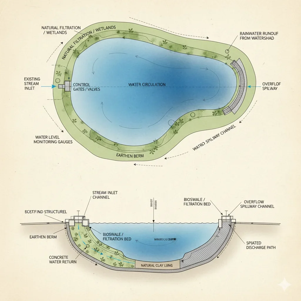 Water management system diagram